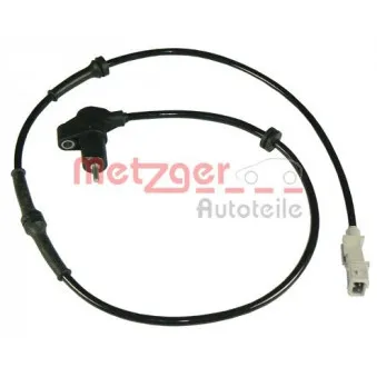 Capteur, vitesse de roue METZGER 0900245