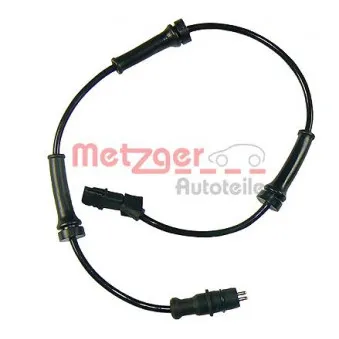 Capteur, vitesse de roue METZGER 0900313