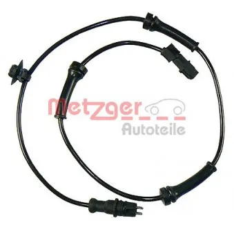 Capteur, vitesse de roue METZGER 0900314