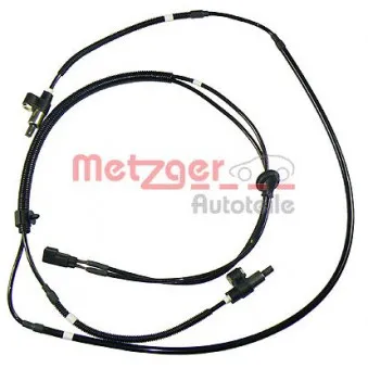 Capteur, vitesse de roue METZGER 0900340