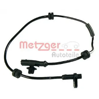 Capteur, vitesse de roue METZGER 0900348