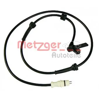 Capteur, vitesse de roue METZGER 0900371