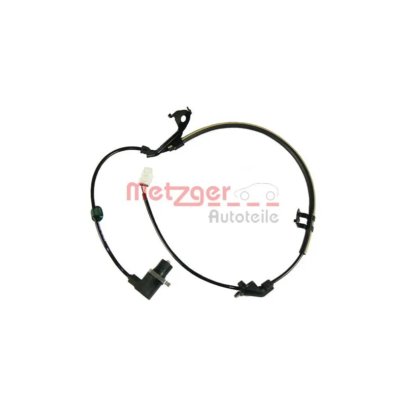 Capteur, vitesse de roue avant gauche METZGER 0900378