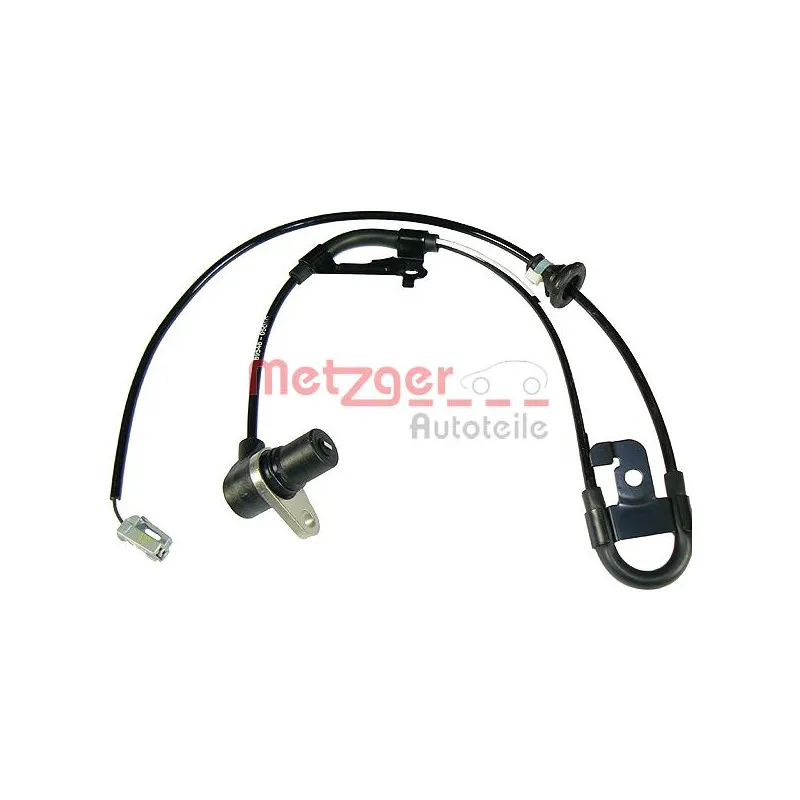 Capteur, vitesse de roue arrière gauche METZGER 0900391