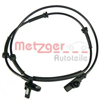 Capteur, vitesse de roue METZGER 0900393