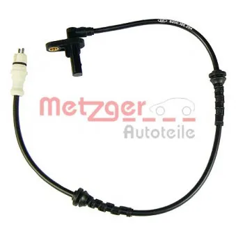 Capteur, vitesse de roue METZGER 0900396