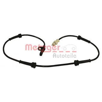 Capteur, vitesse de roue METZGER 0900412