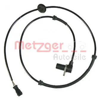 Capteur, vitesse de roue METZGER 0900417