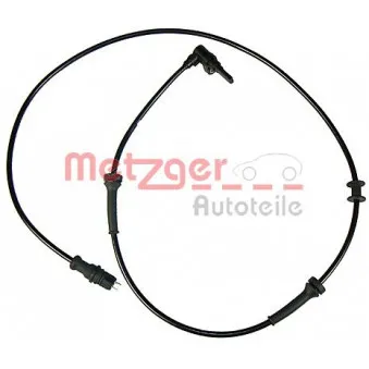 Capteur, vitesse de roue METZGER 0900428