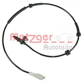 Capteur, vitesse de roue METZGER 0900441