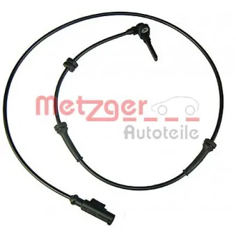Capteur, vitesse de roue METZGER 0900449