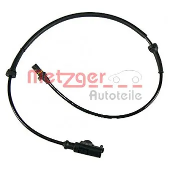 Capteur, vitesse de roue METZGER 0900452