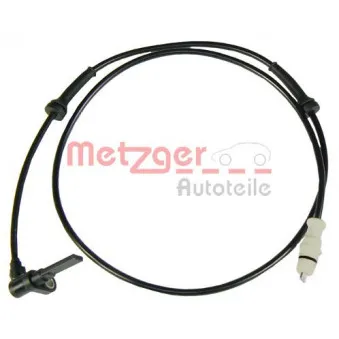 Capteur, vitesse de roue METZGER 0900462