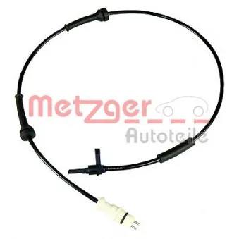 Capteur, vitesse de roue METZGER 0900463