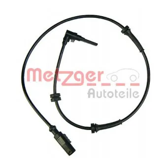 Capteur, vitesse de roue METZGER 0900464