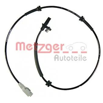 Capteur, vitesse de roue METZGER 0900467