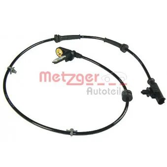 Capteur, vitesse de roue METZGER 0900475