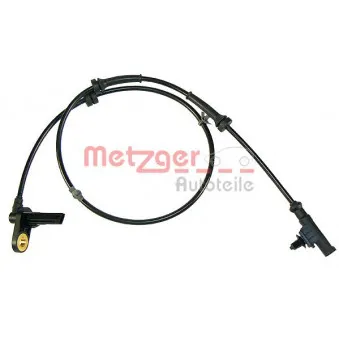 Capteur, vitesse de roue METZGER 0900476