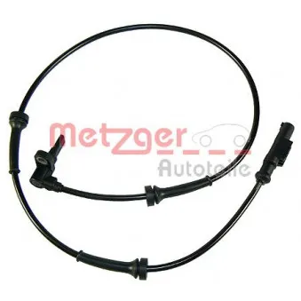 Capteur, vitesse de roue METZGER 0900479