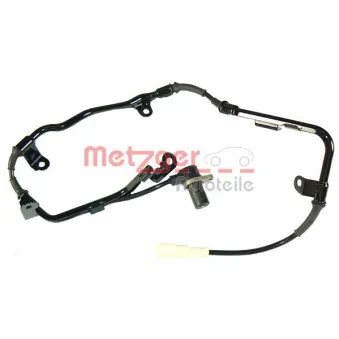 Capteur, vitesse de roue METZGER 0900489