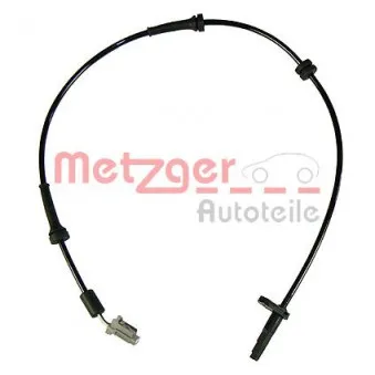 Capteur, vitesse de roue METZGER 0900510
