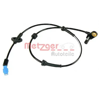 Capteur, vitesse de roue METZGER 0900530