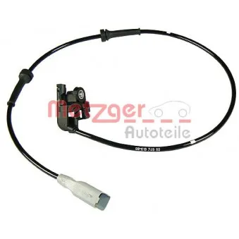 Capteur, vitesse de roue METZGER 0900538