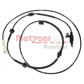 Capteur, vitesse de roue METZGER 0900540