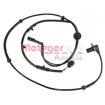 Capteur, vitesse de roue METZGER 0900542