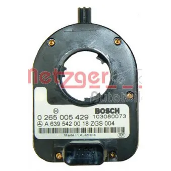 Détecteur de l'angle de braquage METZGER