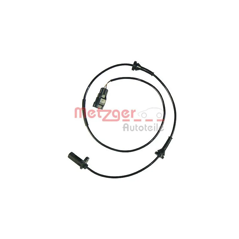 Capteur, vitesse de roue METZGER 0900597