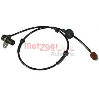 Capteur, vitesse de roue METZGER 0900610
