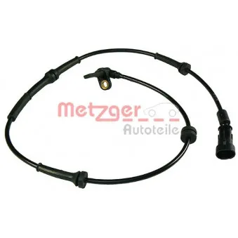 Capteur, vitesse de roue METZGER 0900613
