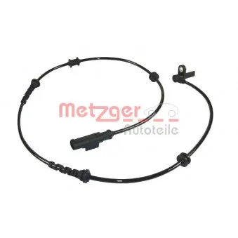 Capteur, vitesse de roue METZGER 0900640