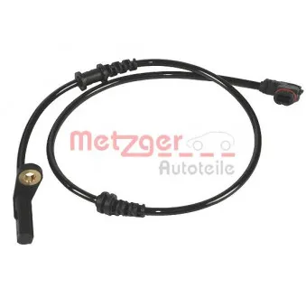 Capteur, vitesse de roue METZGER 0900646