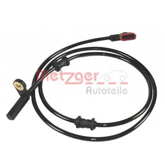 Capteur, vitesse de roue METZGER 0900651