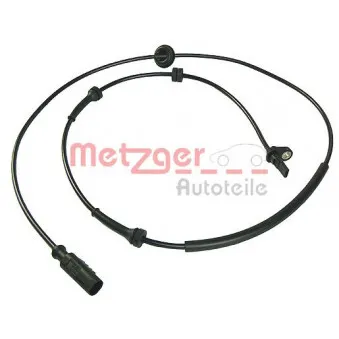 Capteur, vitesse de roue METZGER 0900652