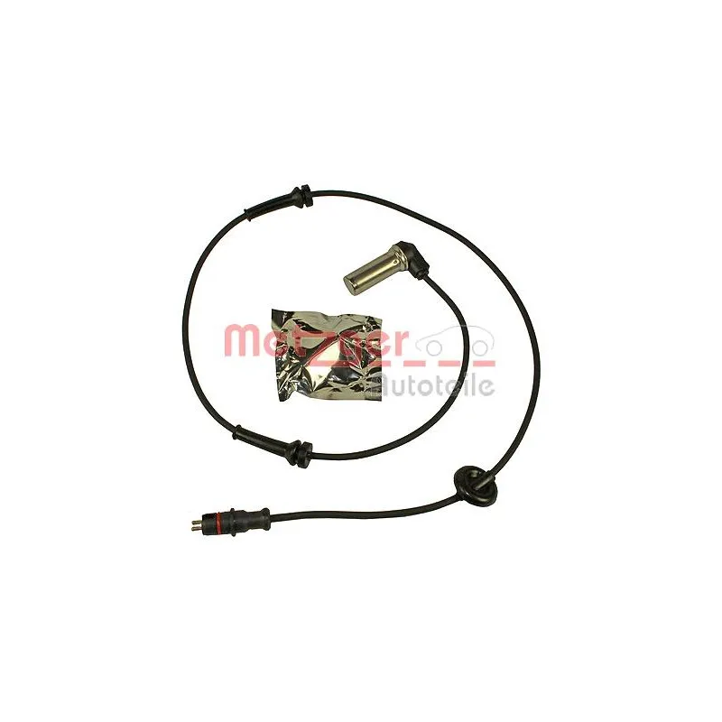 Capteur, vitesse de roue METZGER 0900661