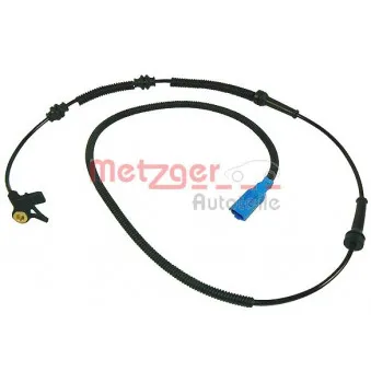 Capteur, vitesse de roue METZGER 0900668
