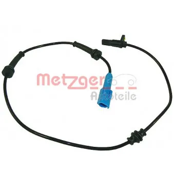 Capteur, vitesse de roue METZGER 0900671