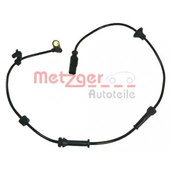 Capteur, vitesse de roue METZGER 0900673