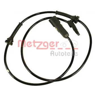 Capteur, vitesse de roue METZGER 0900686