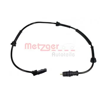 Capteur, vitesse de roue METZGER 0900689