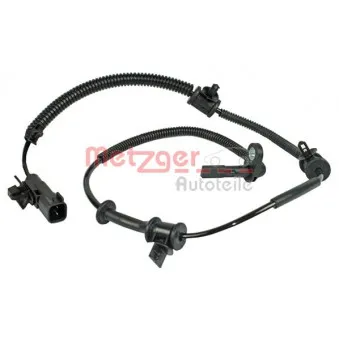 Capteur, vitesse de roue METZGER 0900691