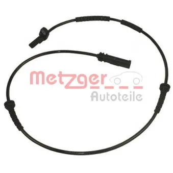 Capteur, vitesse de roue METZGER 0900697