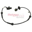 Capteur, vitesse de roue METZGER 0900698 - Visuel 2