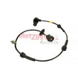 Capteur, vitesse de roue METZGER 0900699 - Visuel 2