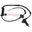 Capteur, vitesse de roue METZGER 0900731 - Visuel 1