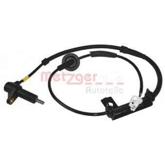 Capteur, vitesse de roue METZGER 0900732