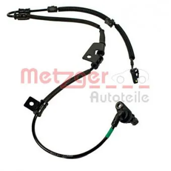 Capteur, vitesse de roue METZGER 0900734